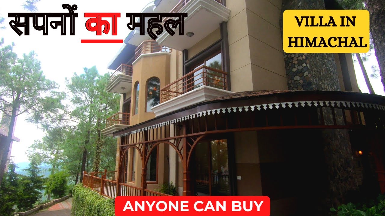 4 BHK Luxurious Villa Tour in Himachal with Gym & Lift Inside- 1st Part- Property Round