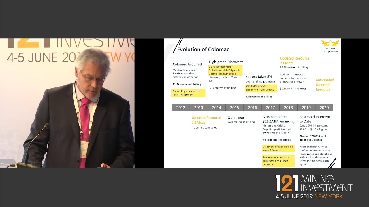Presentation: Nighthawk Gold Corporation - 121 Mining Investment New York 2019 Spring