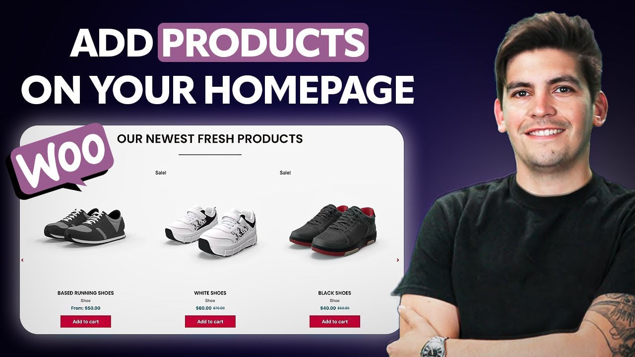 Как добавить товары на главную страницу с помощью WooCommerce (без плагина)
