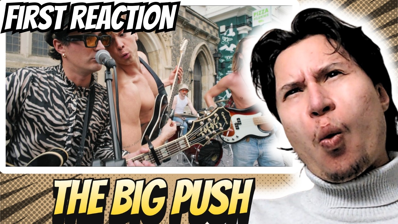 НЕОЖИДАННОЕ гитарное соло!! | The Big Push - Personal Jesus (кавер на Depeche Mode) | РЕАКЦИЯ
