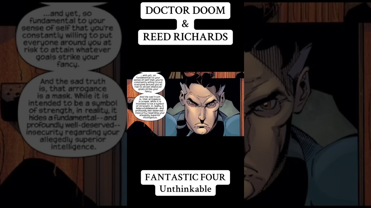 DOCTOR DOOM & REED RICHARDS in FF: UNTHINKABLE #doctordoom #reedrichards #fantasticfour #marvel