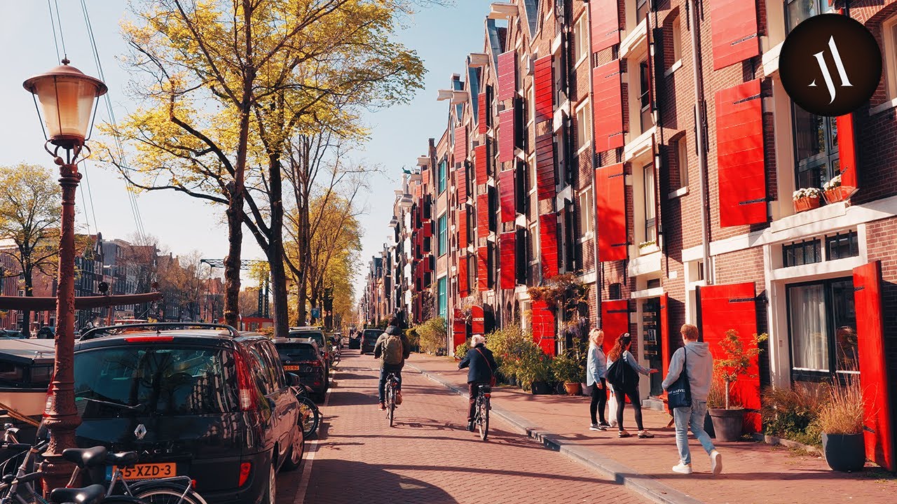 Walking the Brouwersgracht, Amsterdam, 4K 60FPS