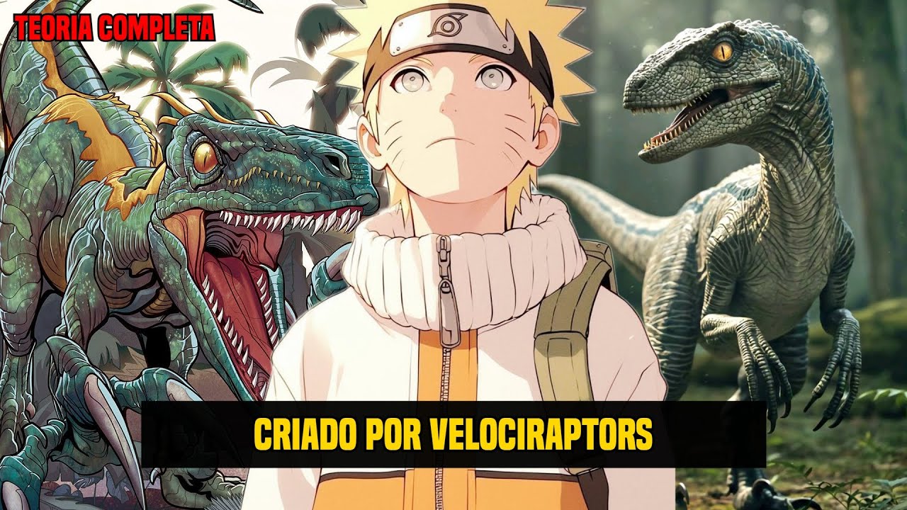 QHPS Naruto Crecía En La Isla Sorna Y Era Criado Por Velociraptors De Bebe? COMPLETA