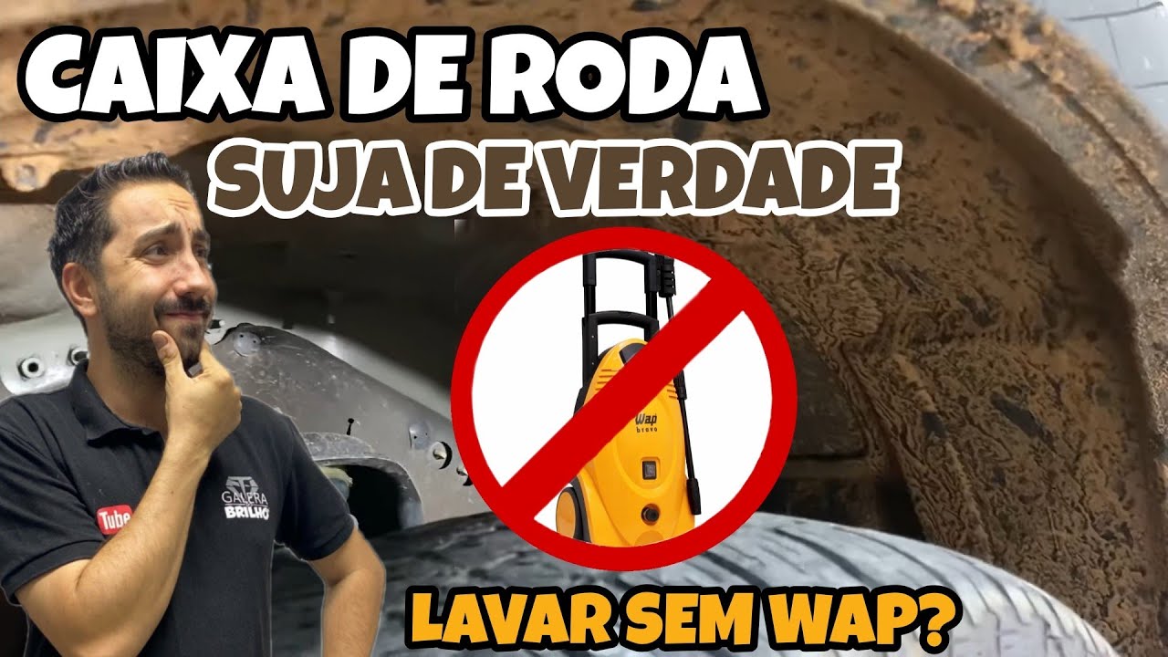 A CAIXA DE RODA MAIS SUJA QUE EU JÁ VI | Limpeza Raiz sem Máquina!
