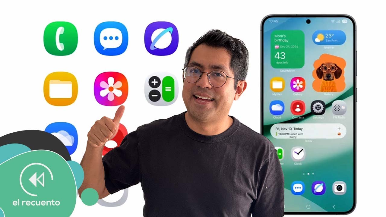 NUEVO VIDEO FILTRADO de One UI 7 revela nueva interfaz y nuevo diseño | El Recuento