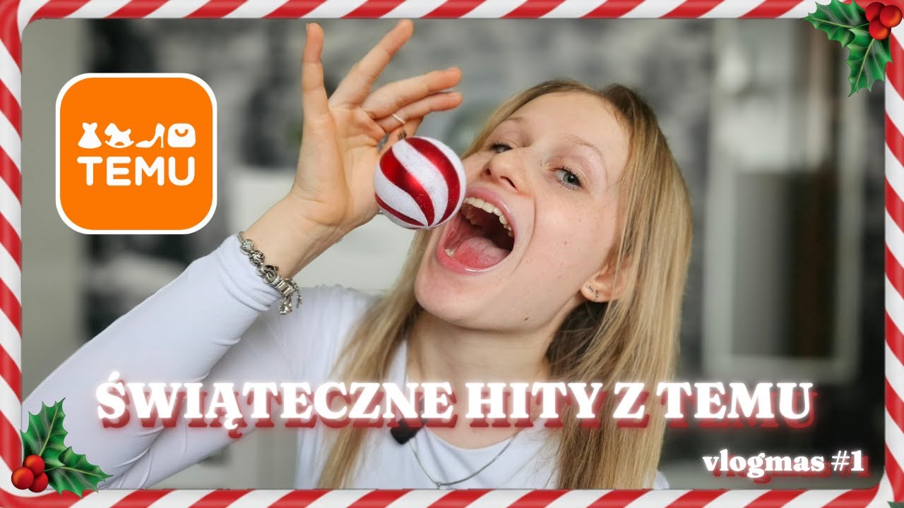 Świąteczne RZECZY z TEMU 🎁 HAUL — Zawiodłam się bardziej, niż myślałam… || vlogmas #1