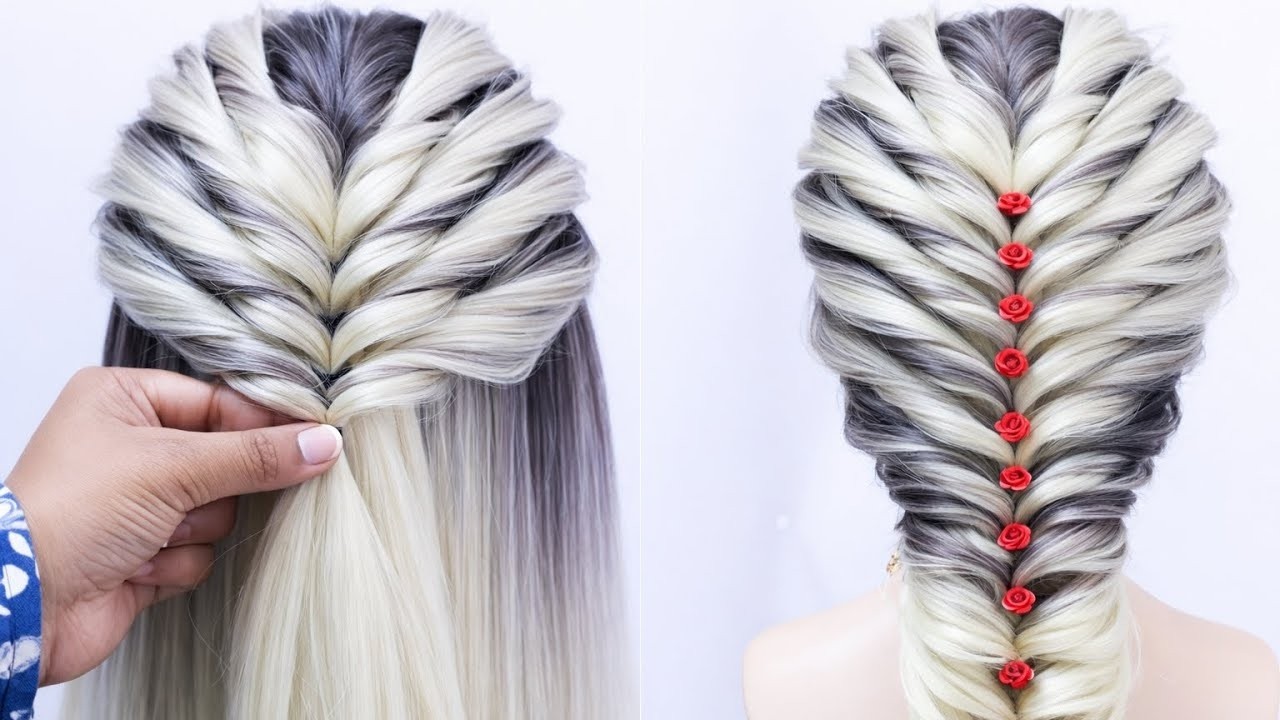 Simple Beautiful Hairstyle Tutorial | Party Hairstyle for Girl | Hairstyle for Long Hair | Hairstyle