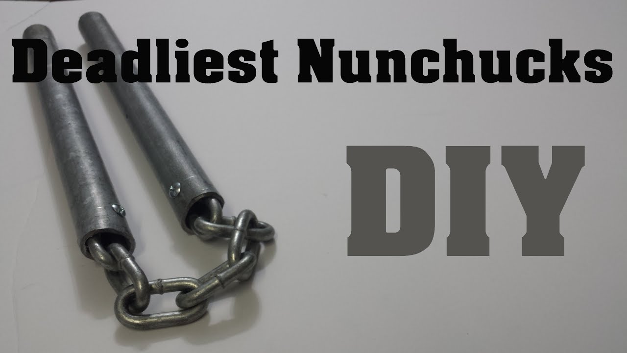 DIY: How to make Deadliest Metal Nunchucks (Nunchaku) : HD1080p