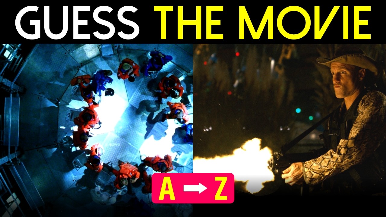 Guess the Movie by the Scene from A to Z | Double Alphabet Challenge (52 Rounds)