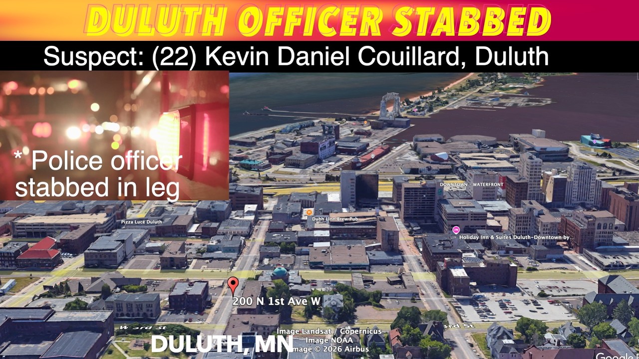 Duluth Police Officer Stabbed