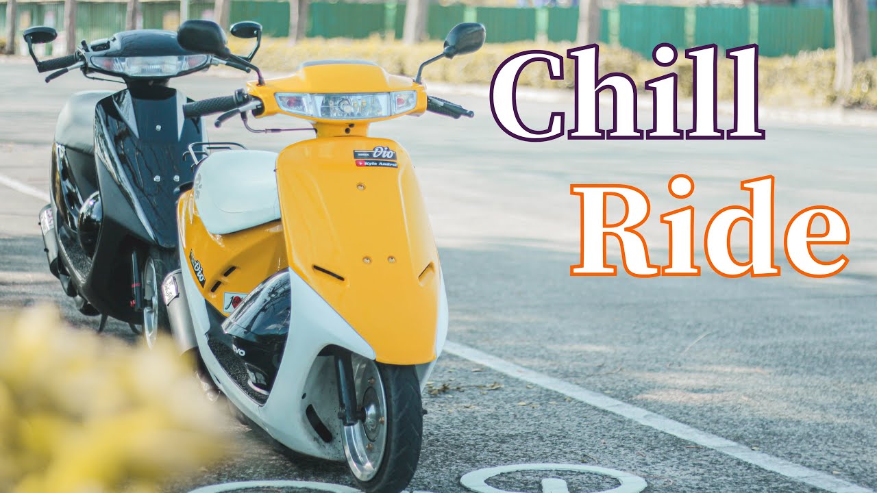 May kasama tayong babae na naka Honda Dio! 2-stroke 50cc | Kyle Andrei