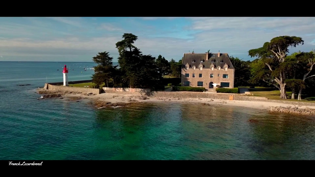 BREIZHZENITUDE , Loctudy Pointe de Langoz - Île-Tudy , La Bretagne vue du ciel