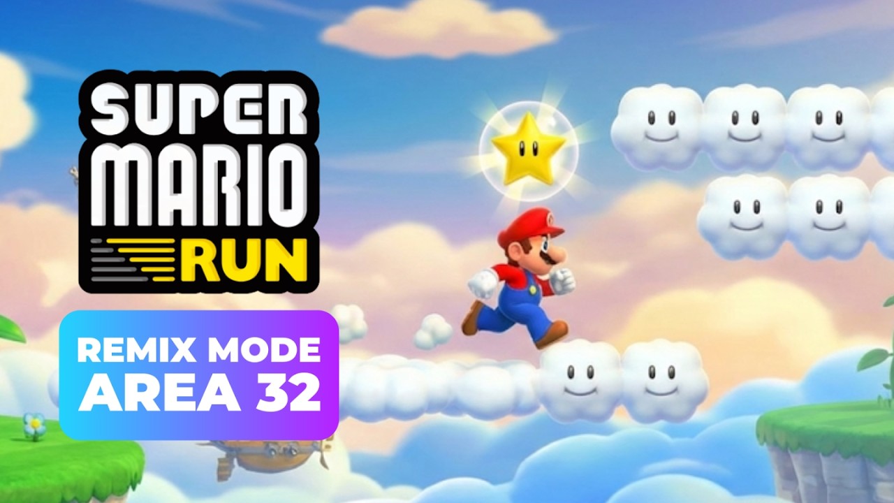 Super Mario Run - Remix Mode - Area 32