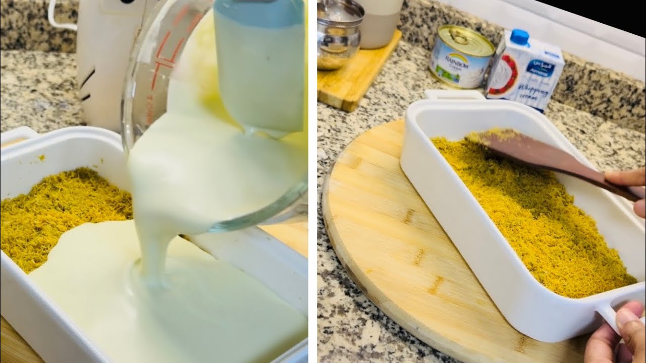 Pistachio kunafa pudding 🍰| #Eid 2025 #puddingrecipe #sweettreat