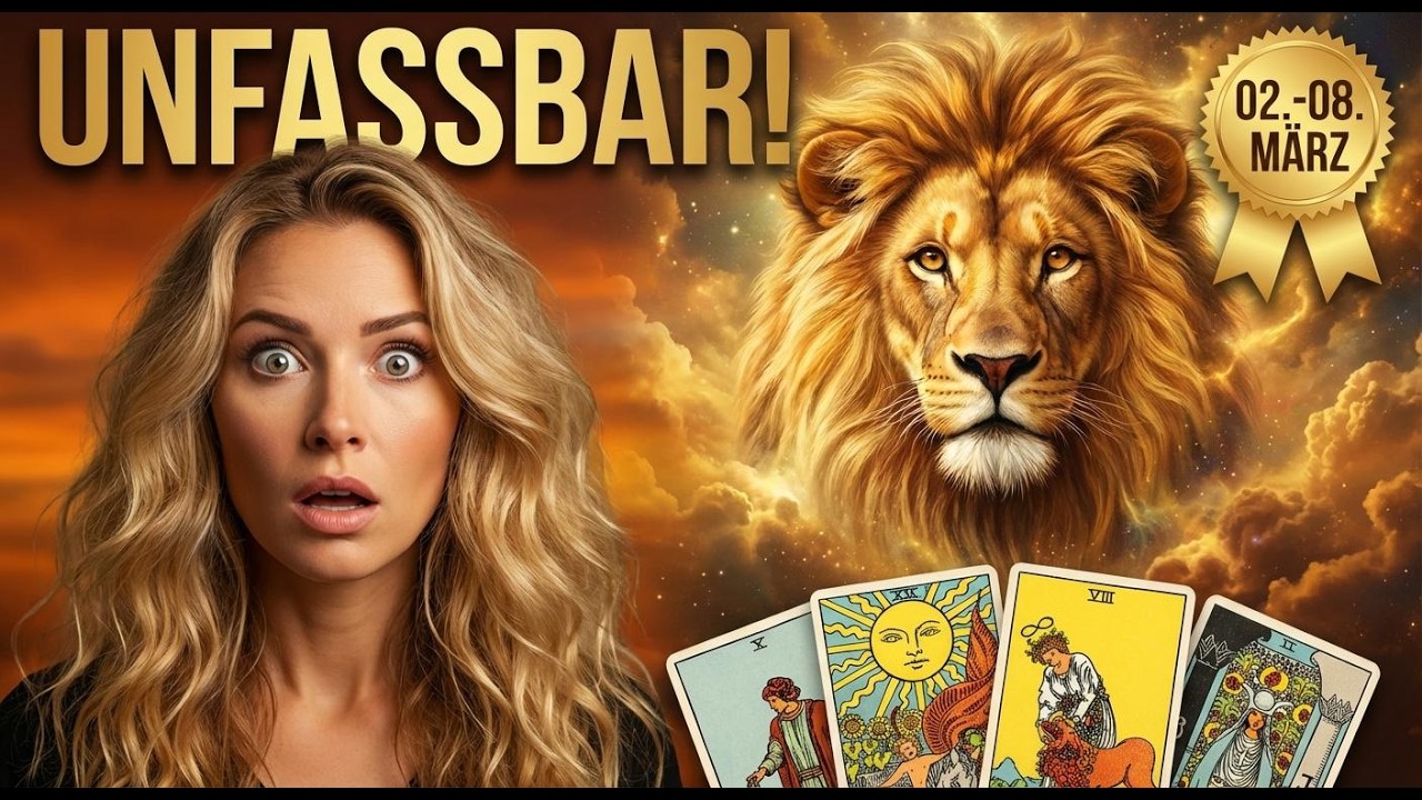 ♌ LÖWE 02.–08. MÄRZ: UNFASSBAR! 🦁 Das hast du NICHT kommen sehen…