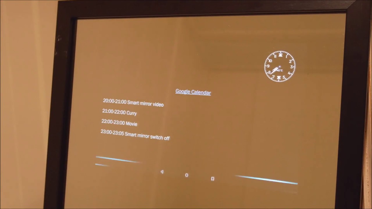 My Smart Mirror - Alexa & Ring Doorbell Demo