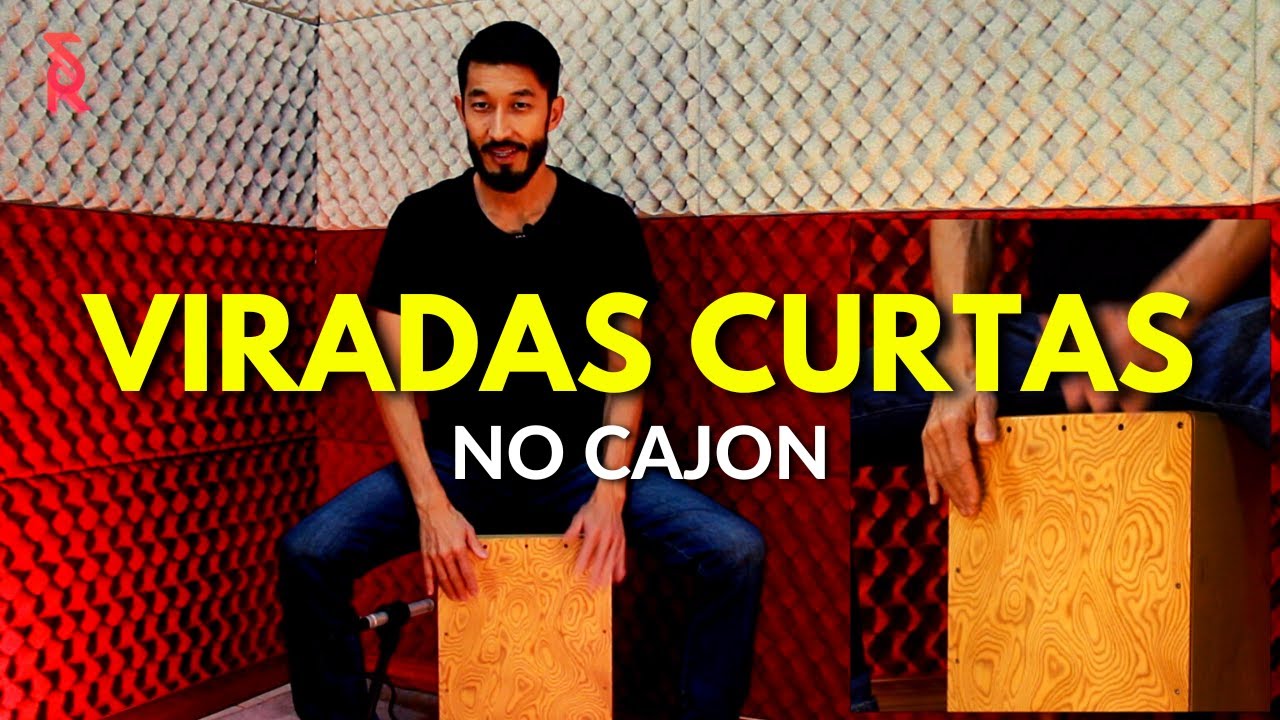 Viradas no Cajon  | Frases Curtas no Cajon | Viradas de 1 Tempo