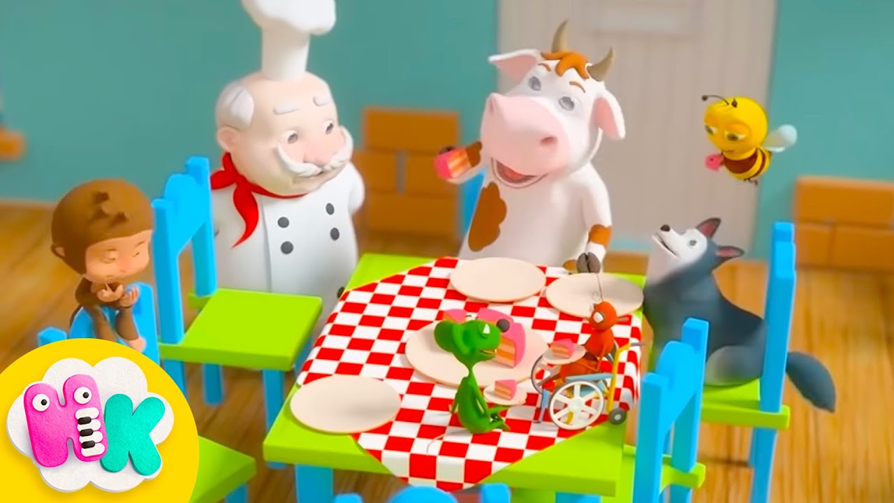 Pour faire un bon gâteau ! 🍰👨‍🍳 Chanson pour Enfants | HeyKids Comptines pour bébé | Animaj Kids