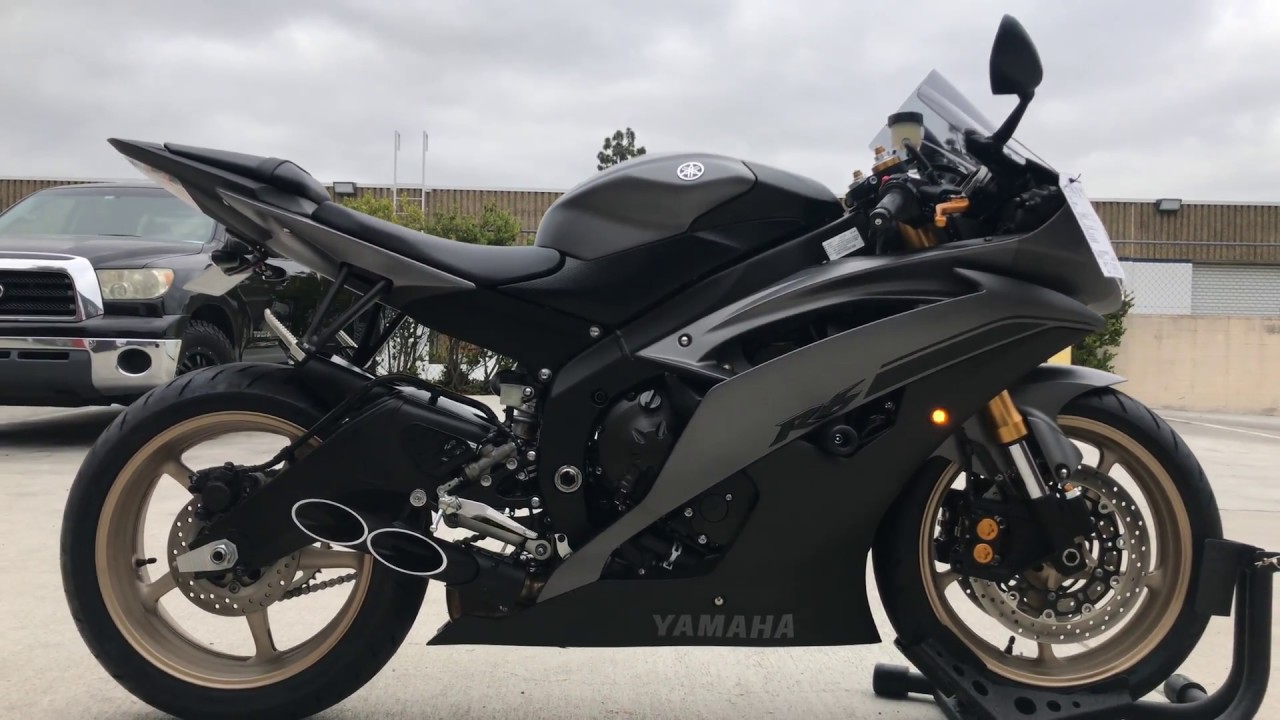 2014 Yamaha R6 / Toce Exhaust / Sound Clip
