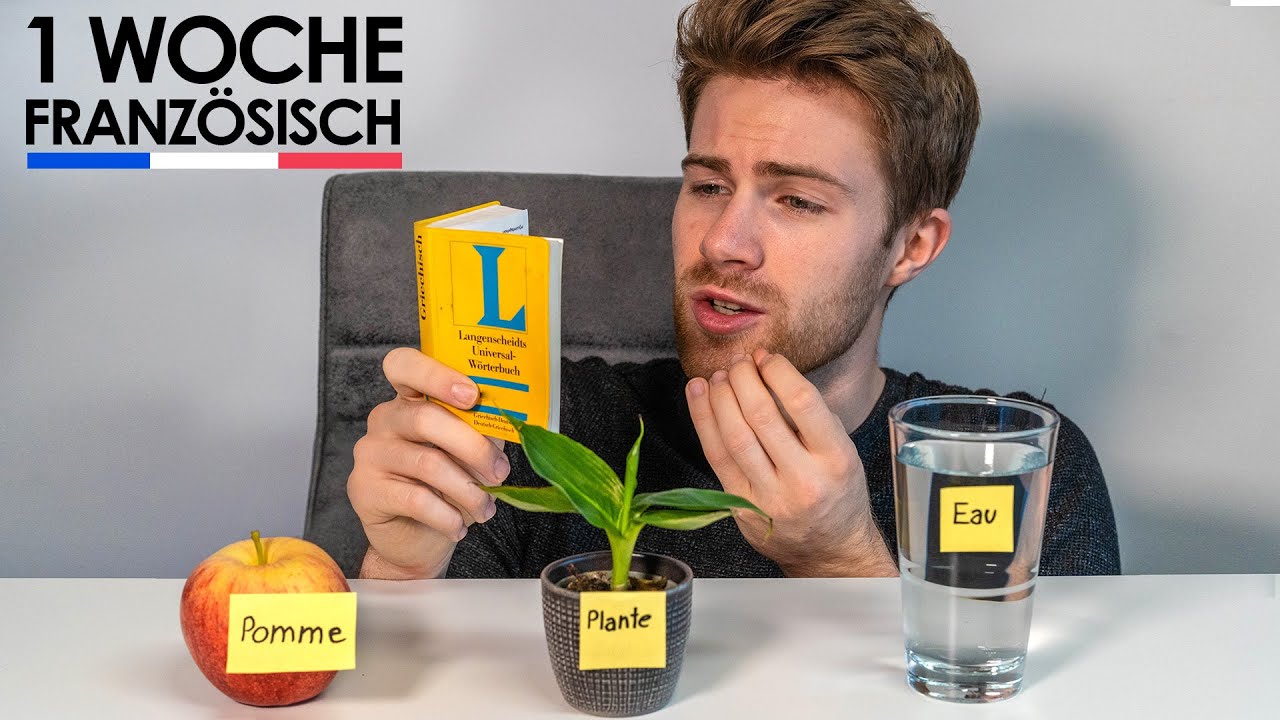 1 Woche Französisch Lernen Fortschritt | Selbstexperiment