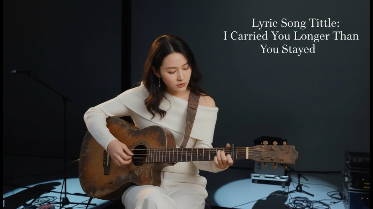I Carried You Longer Than You Stayed 🎸 | Lyrics Video | Heartbreaking Acoustic Ballad | Kong Lyrics