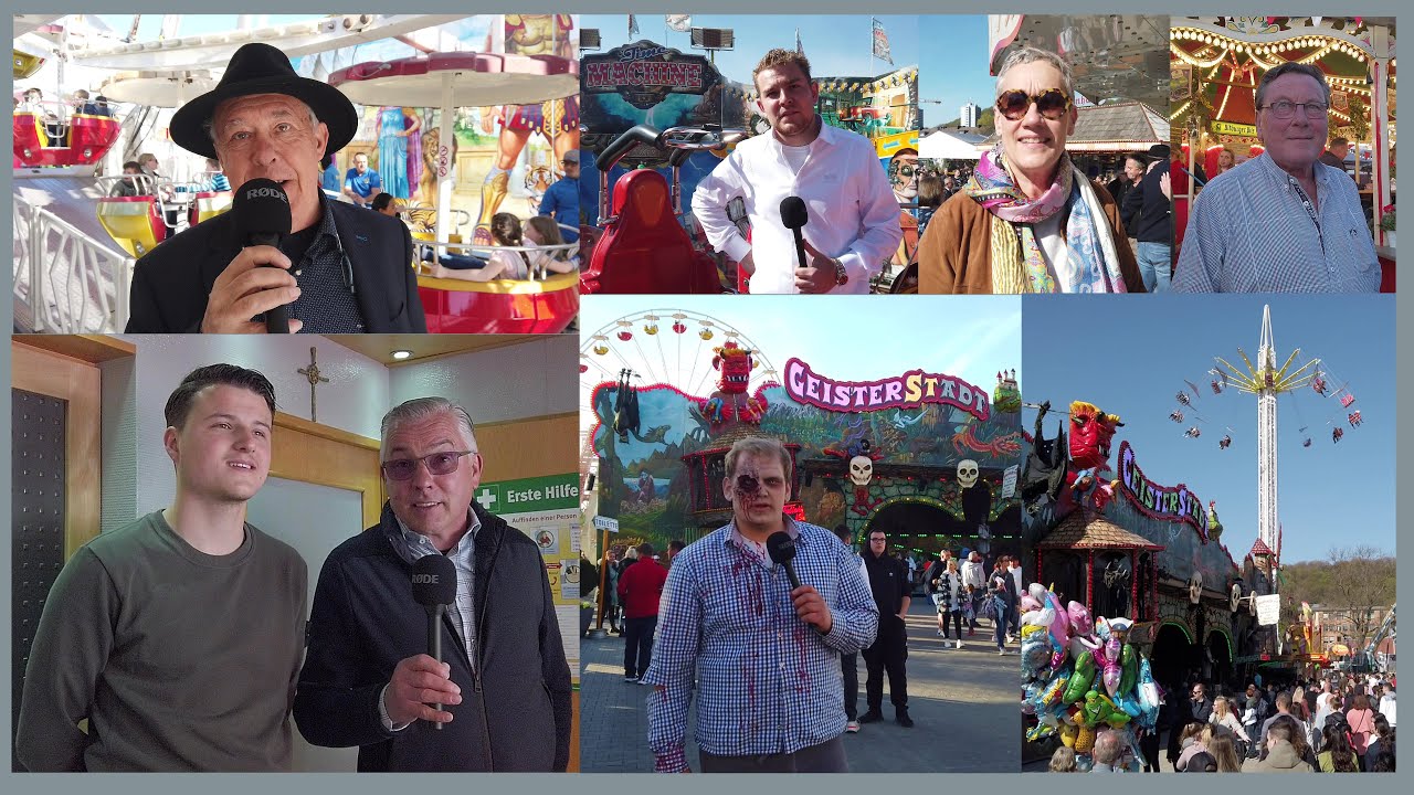 Reportage - Öcher Bend 2022 - Öcher Osterbend (Kirmes) in Aachen - Interview mit den Schaustellern