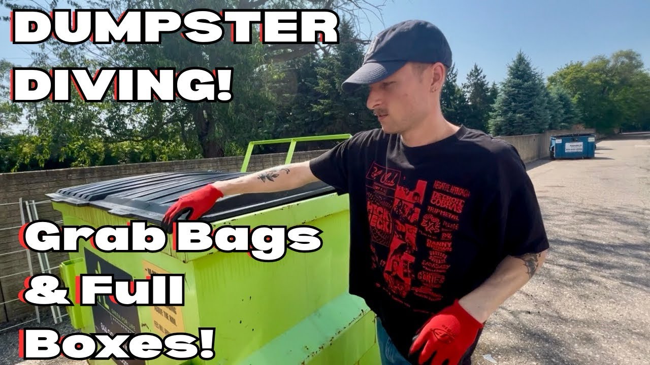 Dumpster Diving! Grab Bags & Full Boxes!