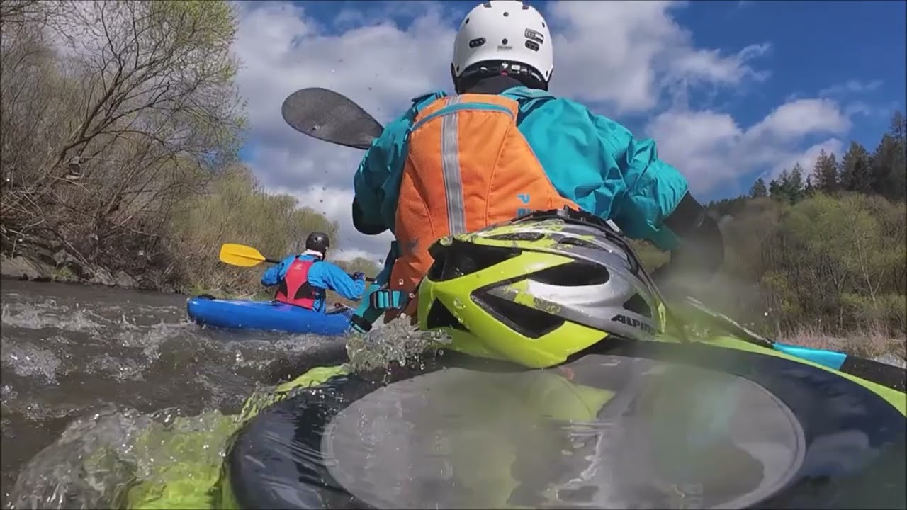 Poprad kajakówka w Wielką Sobotę