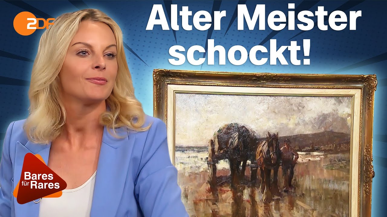 Van Goghs Lehrmeister: Ölgemälde von Anton Mauve lässt sie alle sprachlos | Bares für Rares