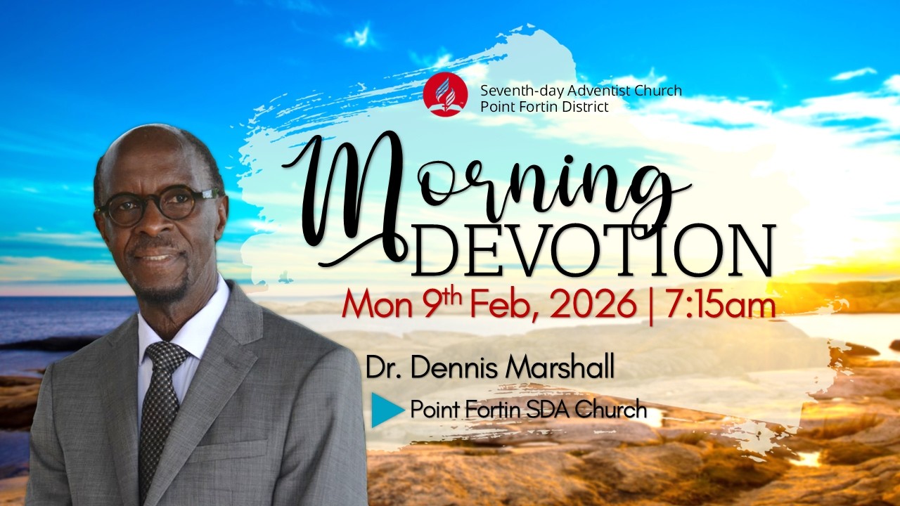 Monday Morning Devotion || 9th Feb 2026 || 7:15am