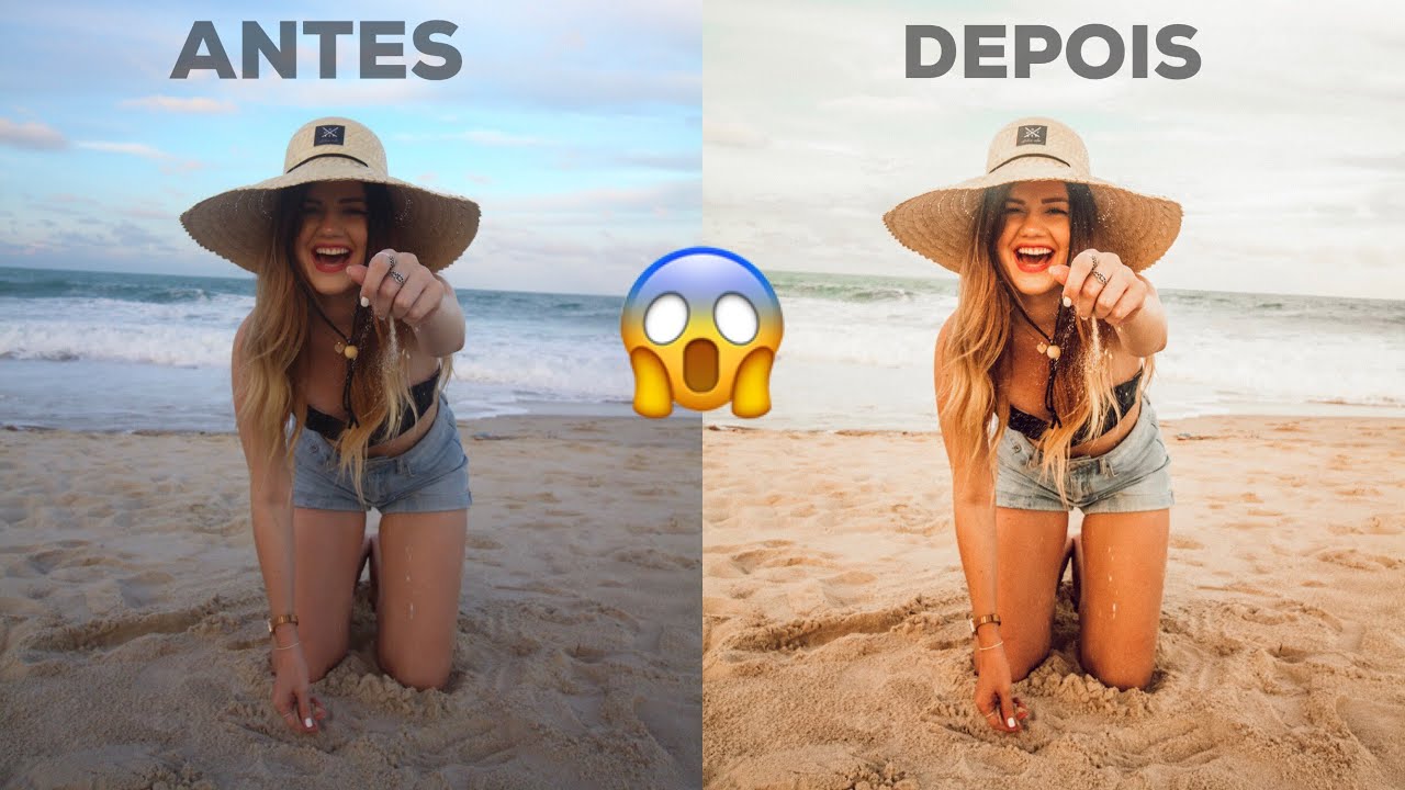 COMO EDITAR FOTOS NA PRAIA! ☀️