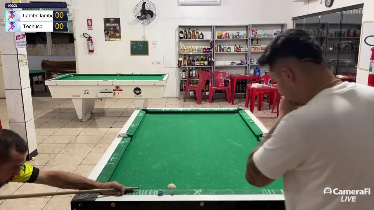 sinuca oeste PR Brasil . Lambe lambe x ako 10.000