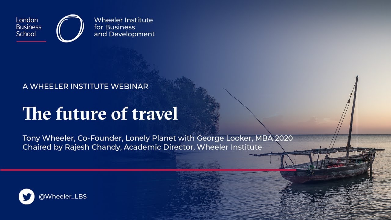 The future of travel - a talk with Tony Wheeler