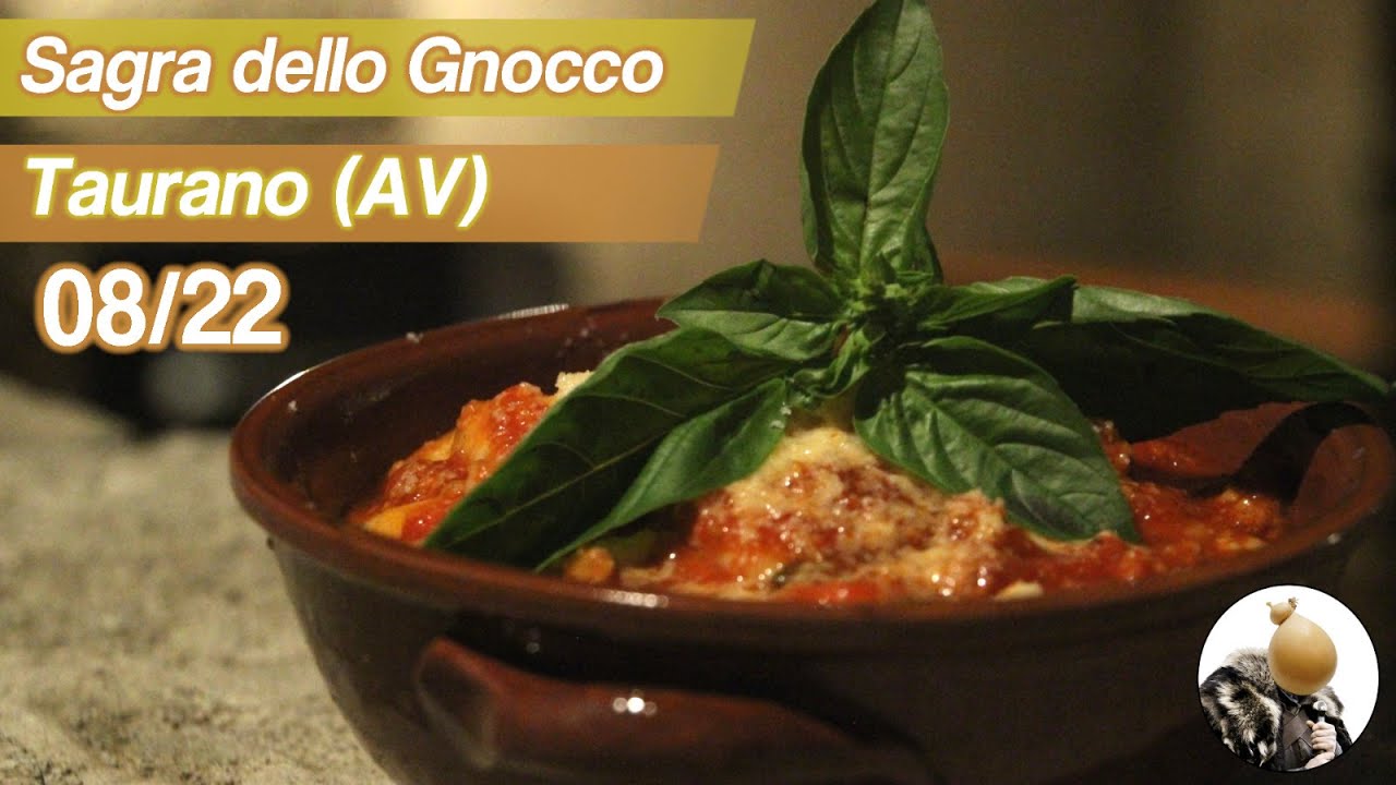 SAGRA DELLO GNOCCO a TAURANO (AV), gnocco TRADIZIONALE & GOURMET!