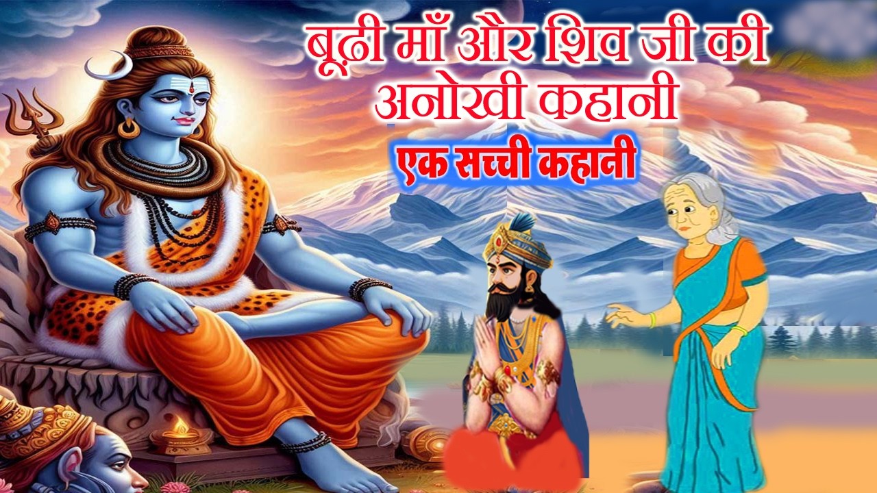 बूढ़ी माँ और शिव जी की कहानी - shivji ki kahani - भोलेनाथ के चमत्कार की एक सच्ची कहानी-bhakti kahani