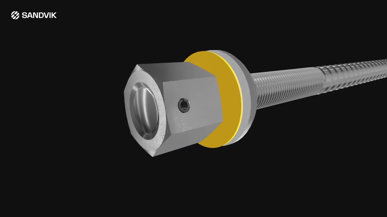 AK Rock Bolt - High-strength chemical anchor system with herringbone profile