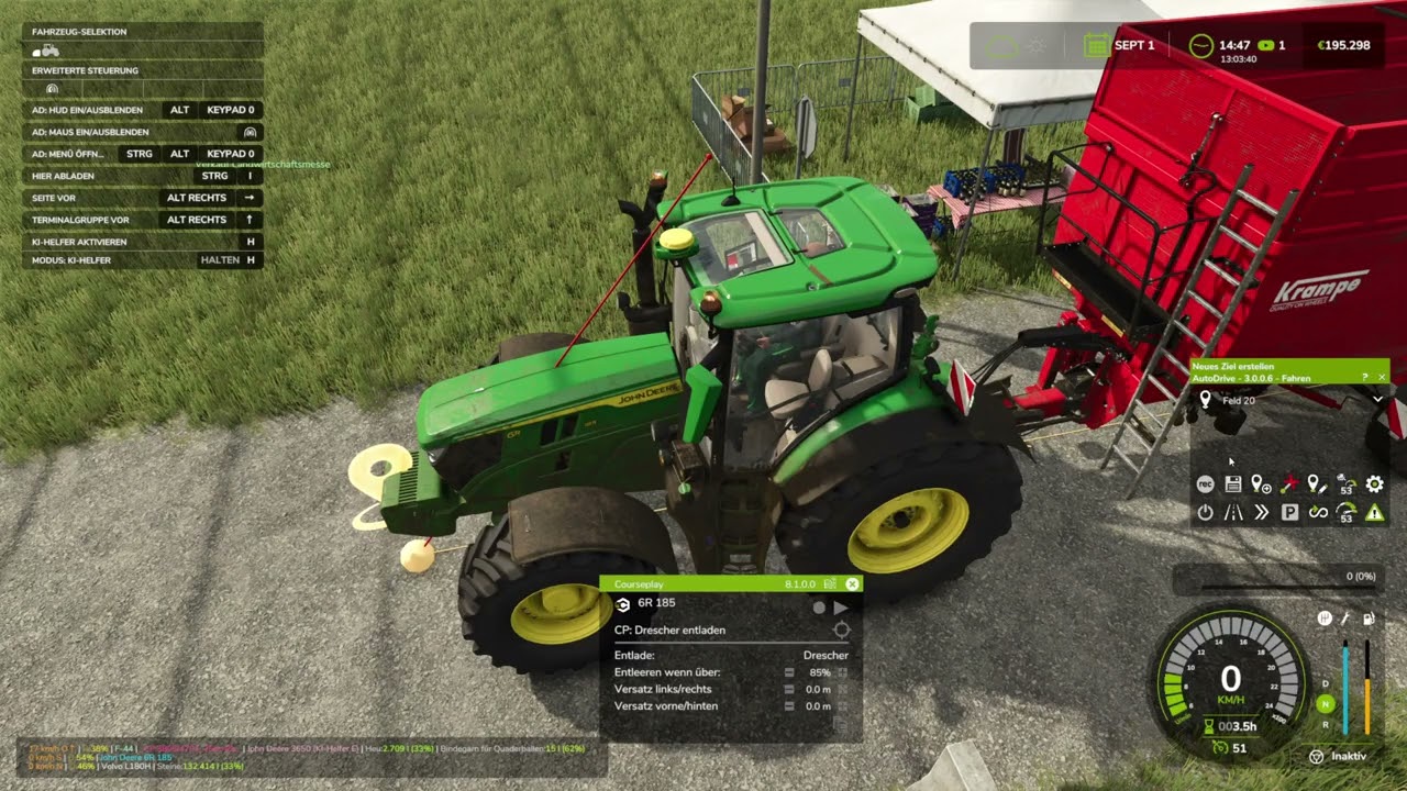 FarmingSimulator2025 XXL Farm 41 Ballen Sammeln