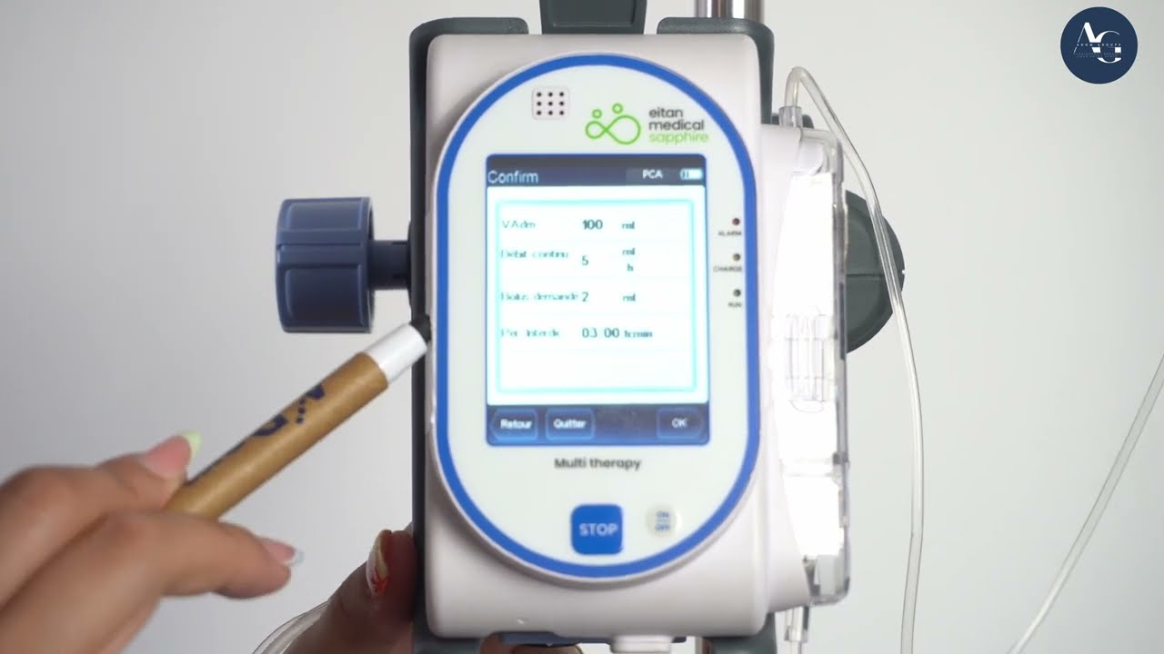 Tutoriel d'utilisation de la pompe Sapphire multithérapie