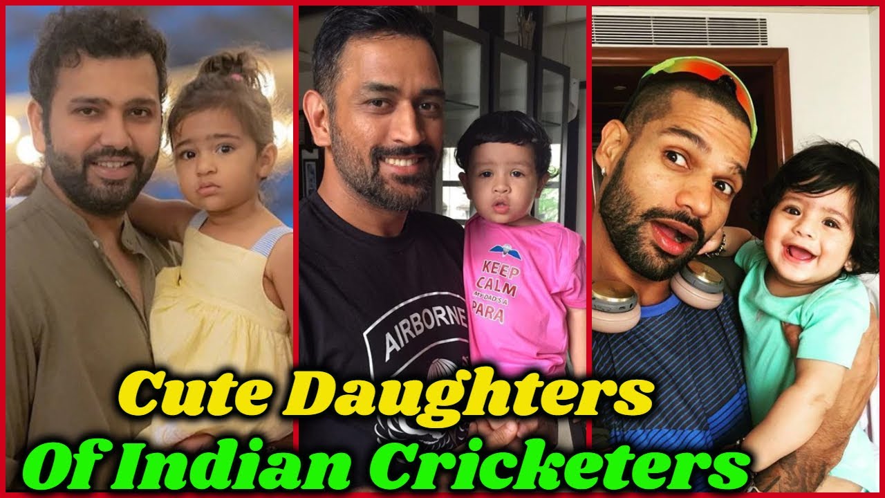 Cute Daughters of Indian Cricketers | Virat Kohli | Rohit Sharma | MS Dhoni | Suresh Raina | Rahane