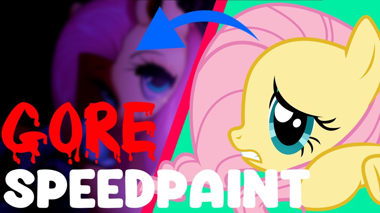 BUTTERFLIES | My Little Pony HORROR Speedpaint