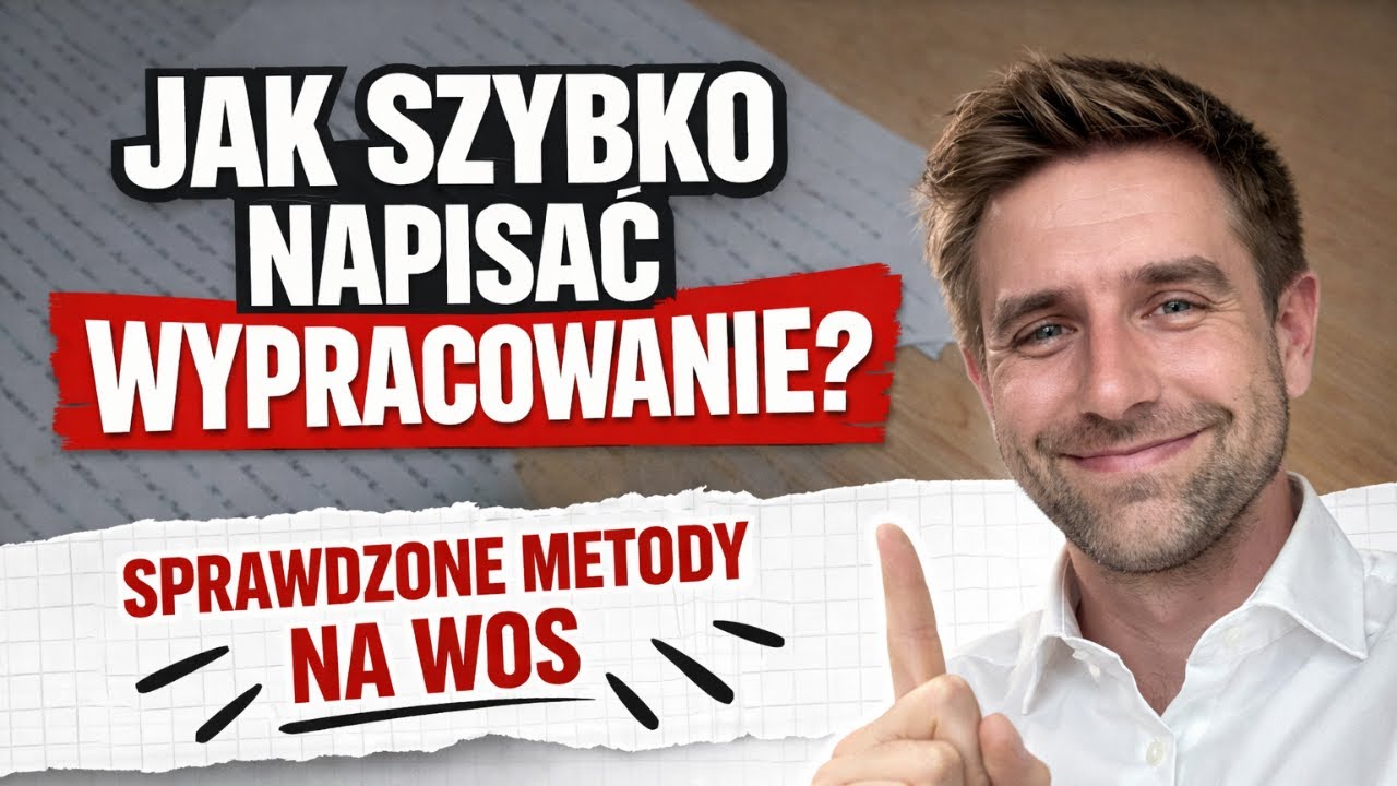 Napisz Wypracowanie na Maturze WOS-u Szybciej niż Chat GPT! 🖋️