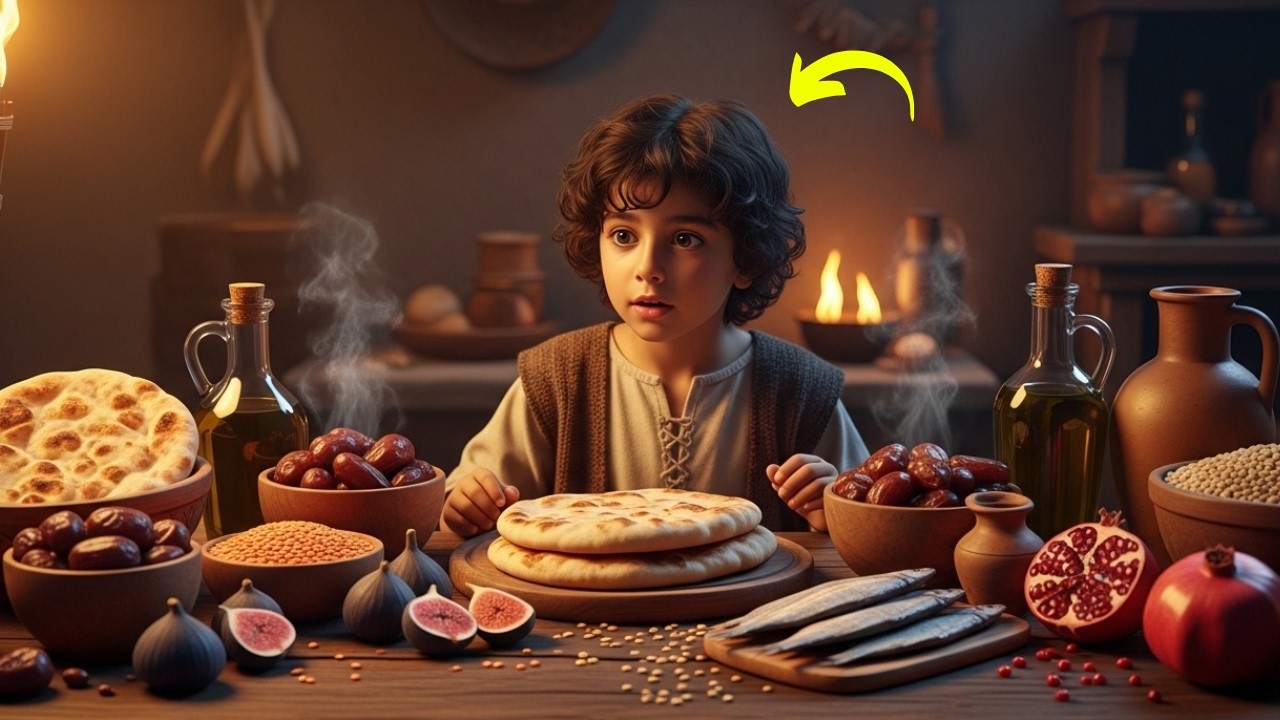 This is How The Foods of Jesus Were in His Childhood in Nazareth | History of Cooking
