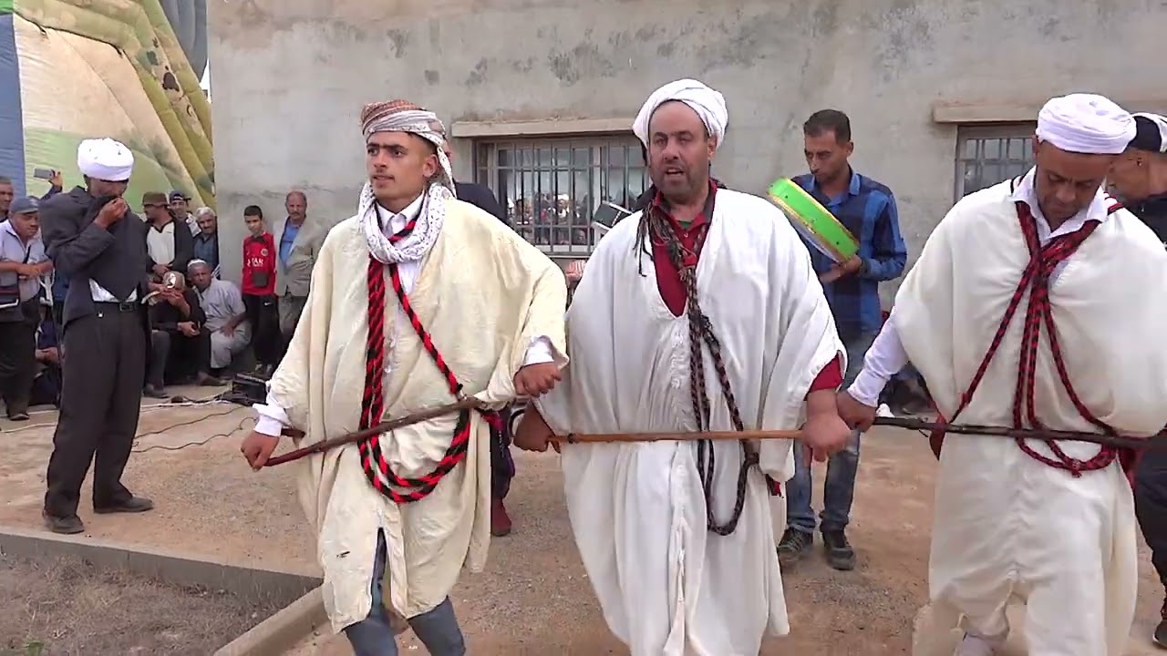 Danse Alaoui 178 رقص العلاوي فرقة الحساسنة @Chants-et-danses-traditionnels