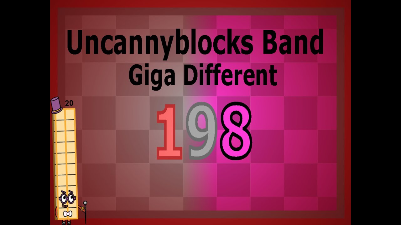 Uncannyblocks Band Giga Different 1971 - 1980 (Not made for kids)