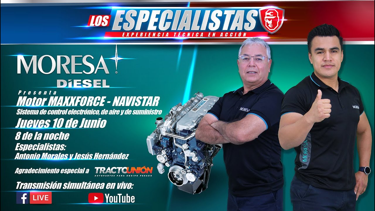 CAPACITACION TECNICA - MOTOR MAXXFORCE - NAVISTAR - MORESA DIESEL