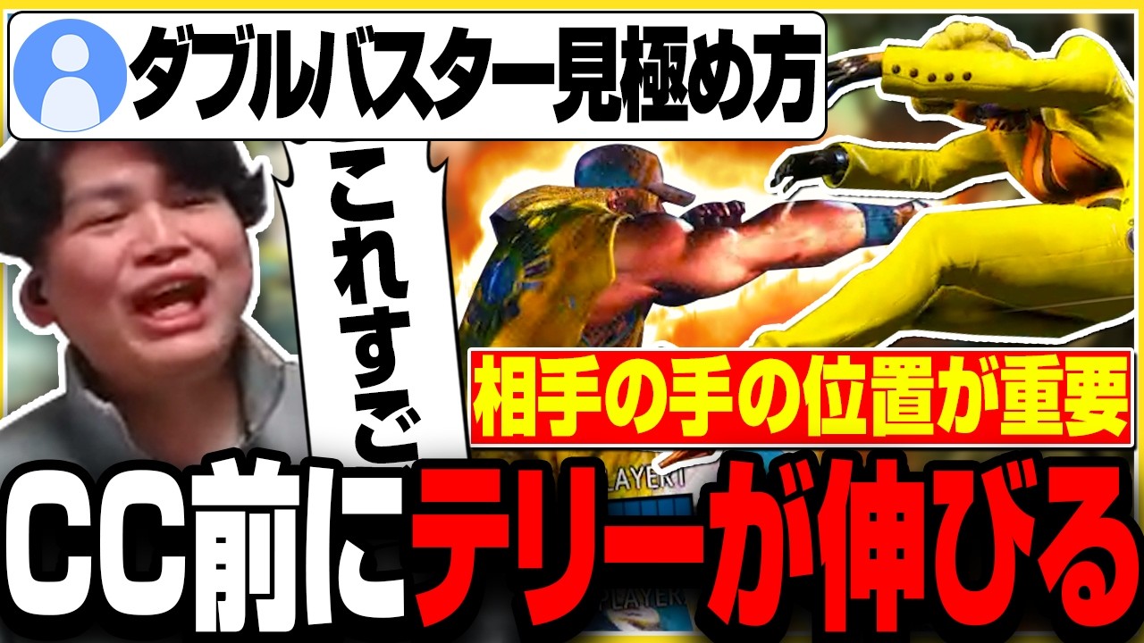 【スト６】視聴者からの有益情報でCC前ににさらに進化するテリー【きんちょ切り抜き】