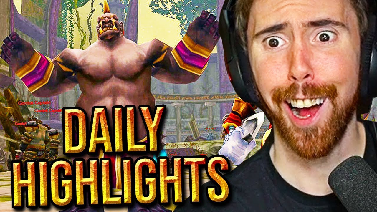 Asmongold Gets Ganked By CDEW After His First Ever DIRE MAUL Run - Classic WoW