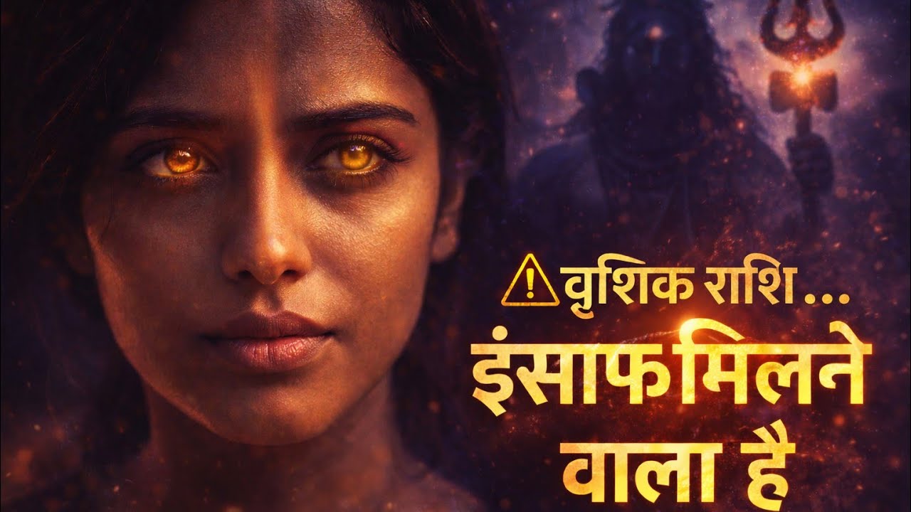 वृश्चिक राशि ⚠️ आपने बहुत सहा है… अब भगवान खुद इंसाफ करेंगे #astrology #horoscope #video #scorpio