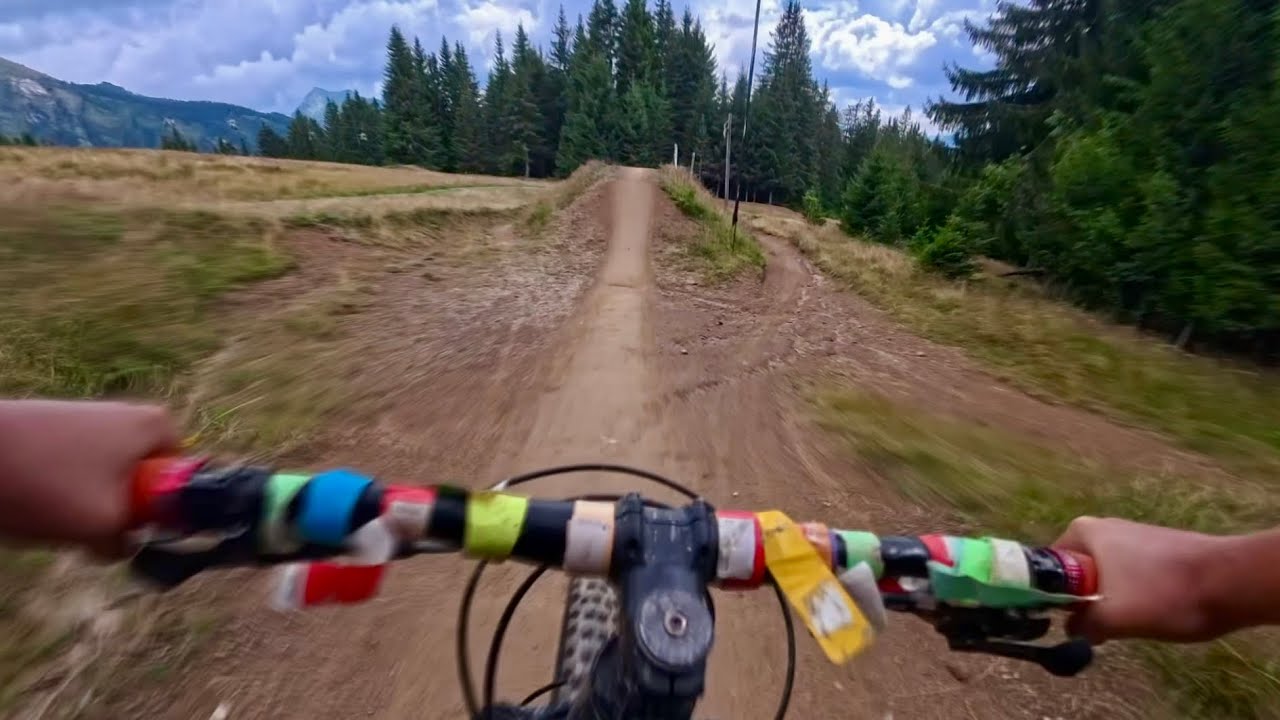 Tutti fruity full run-morzine bikepark 