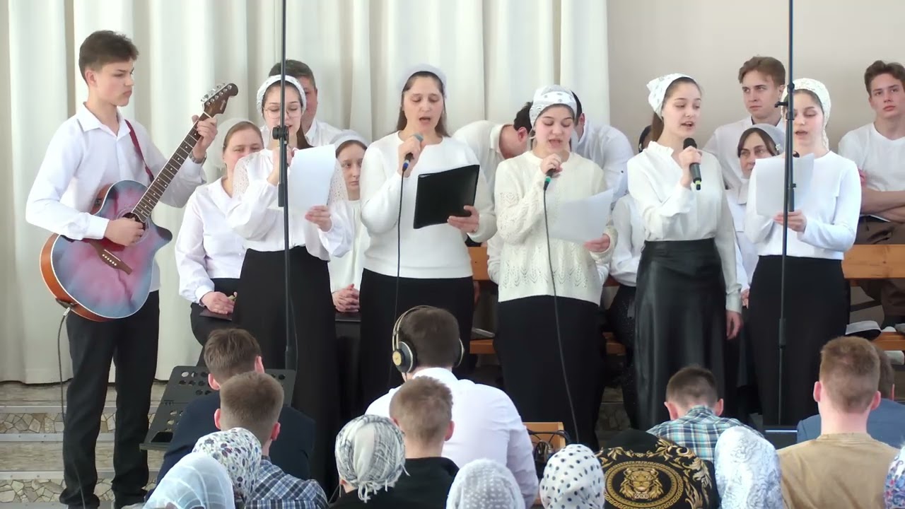 Прекрастные синие дали - Пение молодежь